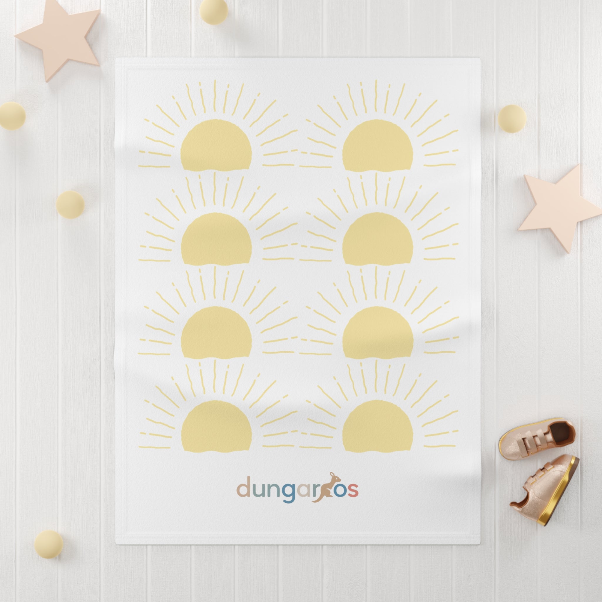 Sunshine Blanket - Soft Fleece Nursery Throw