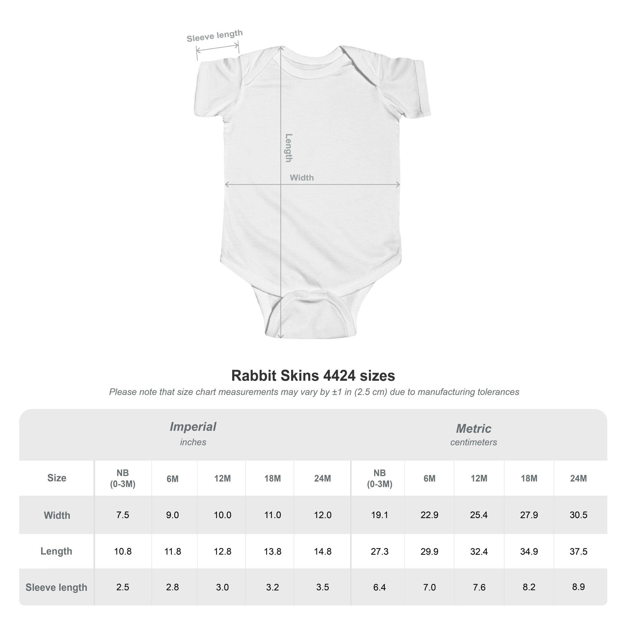 Little Roo Super Soft Infant Bodysuit — Cool & Cozy Baby Grow