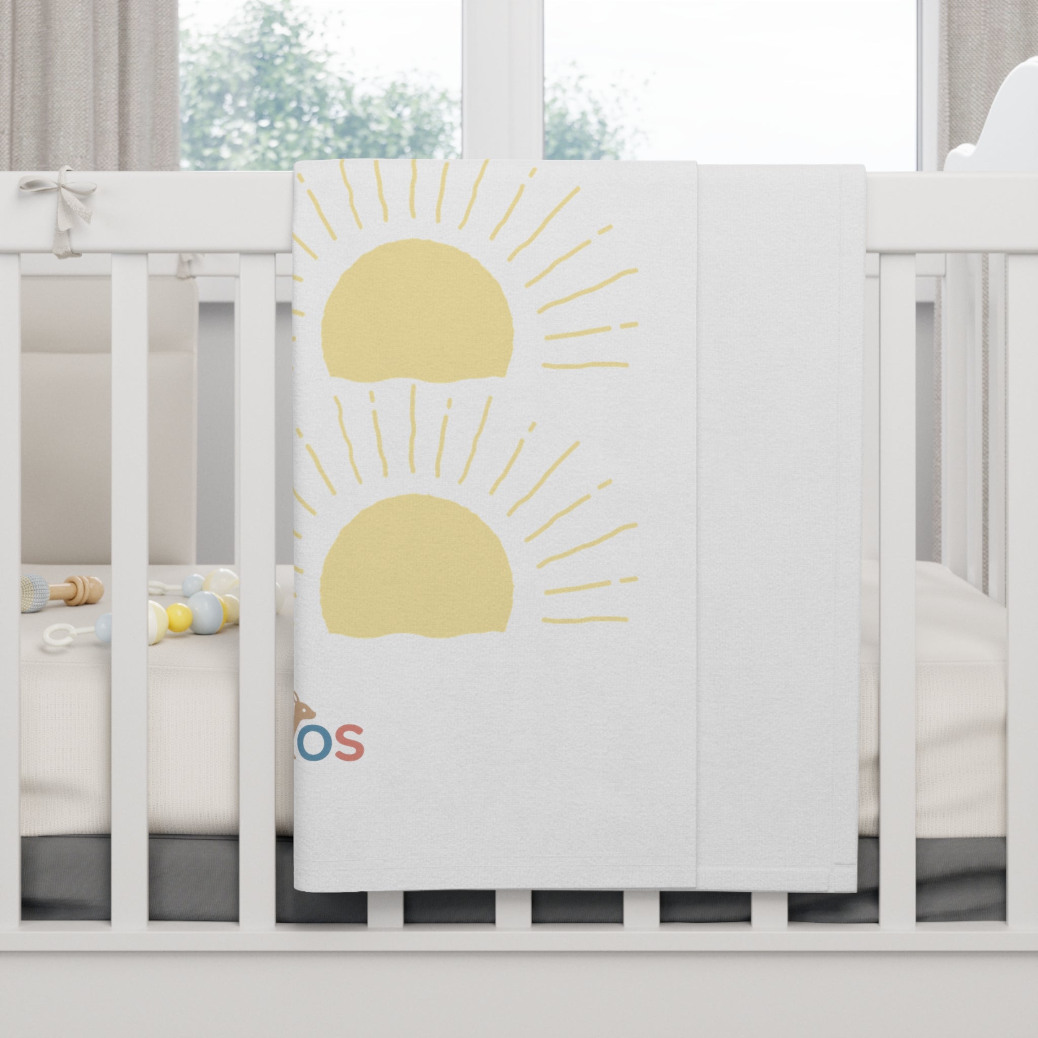 Sunshine Blanket - Soft Fleece Nursery Throw