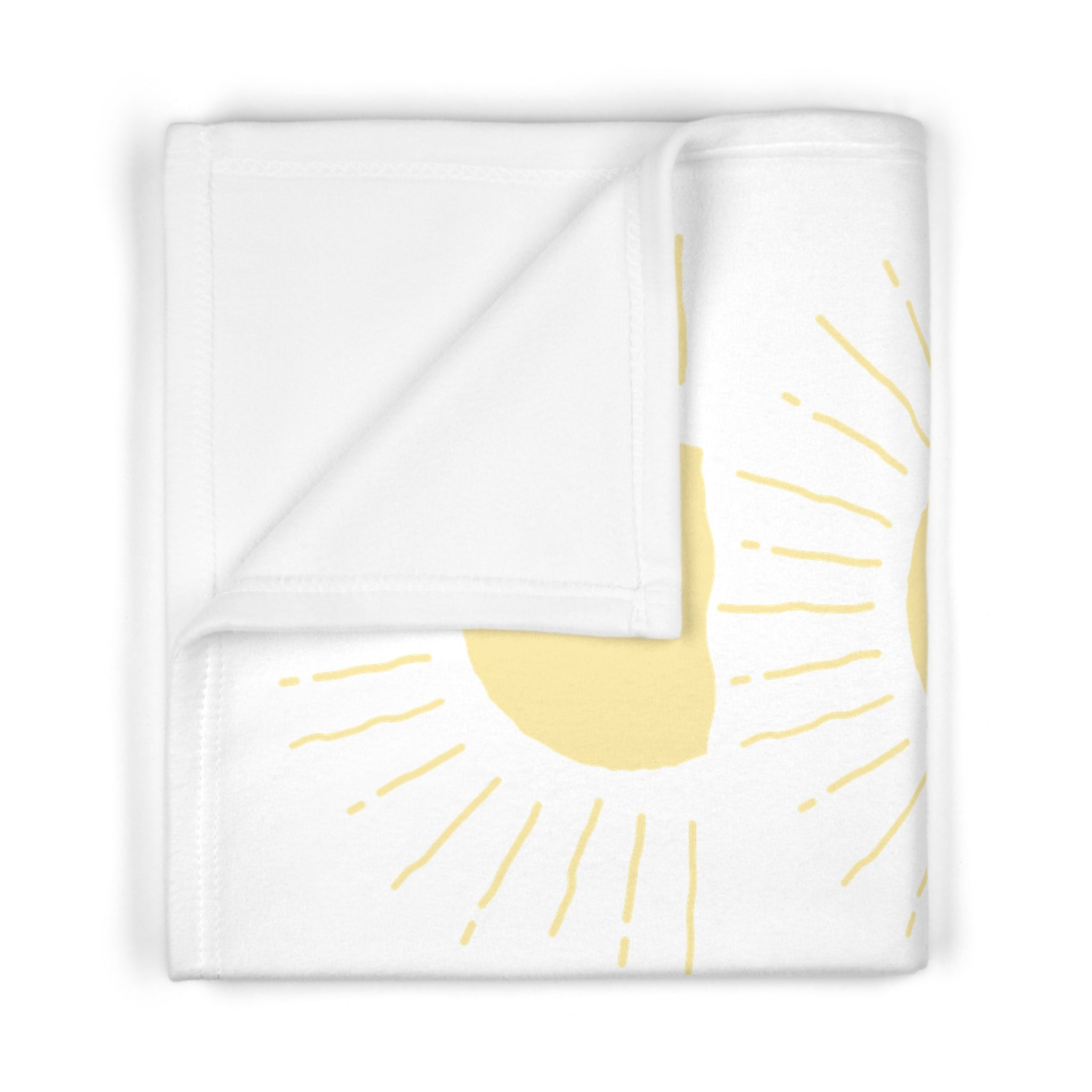 Sunshine Blanket - Soft Fleece Nursery Throw